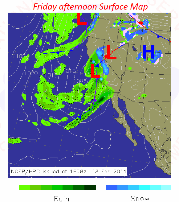 Friday Evening Storm Pattern