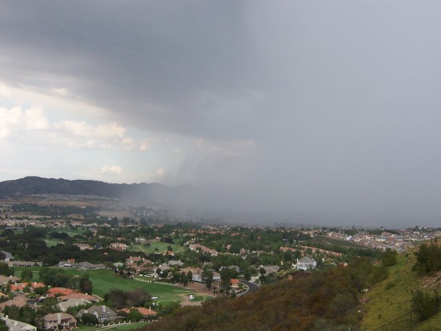 Thunderstorm and Dust Storm: September 6, 2006