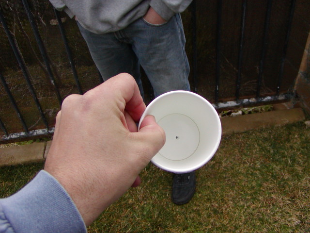 Tipping Bucket Rain Gauge Cleaning: January 27, 2008