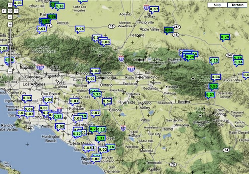 ventura county rainfall totals