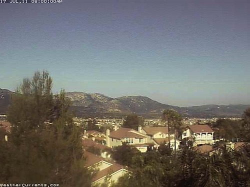 Mid summer morning in Temecula